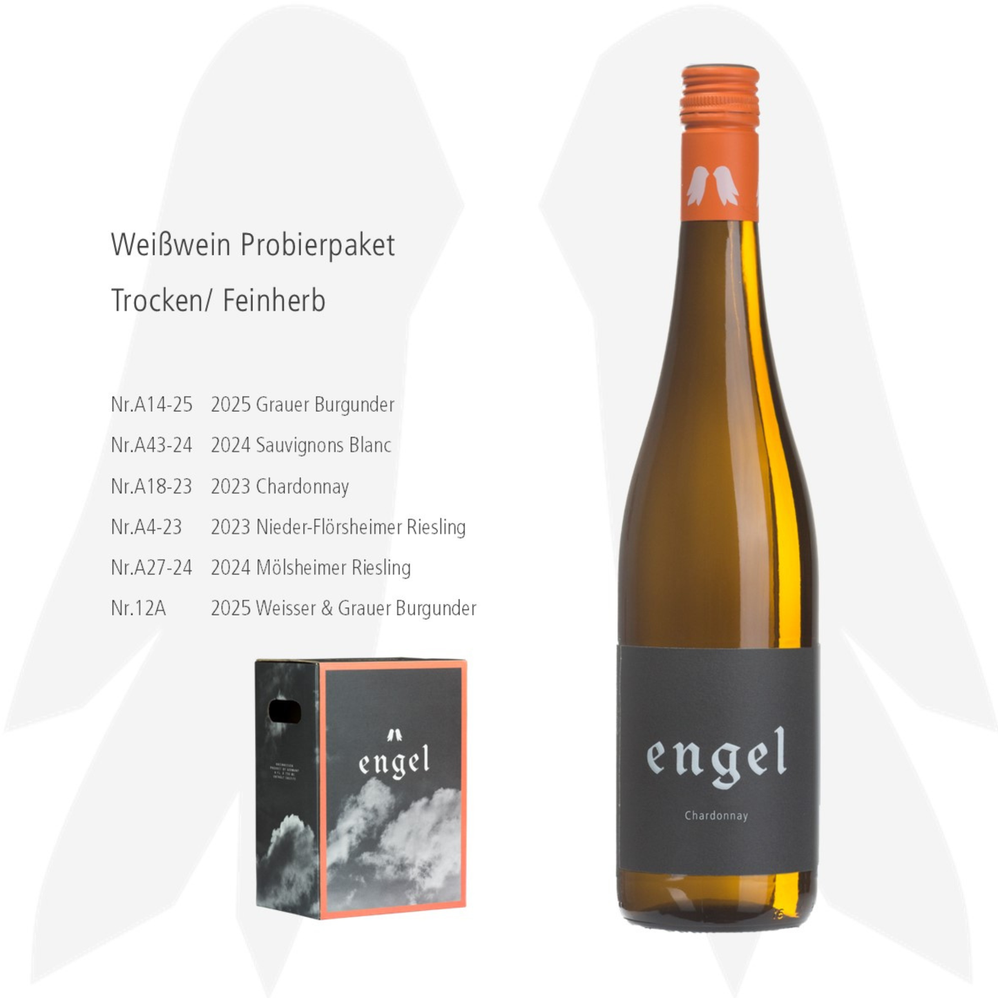 Weißwein Probierpaket trocken/feinherb